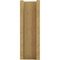 Ekena Millwork 6-in W x 18-in D x 18-in H Balboa Trad Rough Cedar Woodgrain TimberThane Outlooker, Primed Tan OUTUR060X18X18BOA04RCPR - alternate 2